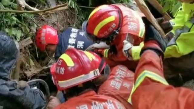 Al menos 13 muertos y 16 desaparecidos en China por el tifón Lekima