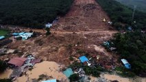 34 قتيلا وعشرات المفقودين في بورما نتيجة الأمطار وانزلاقات التربة