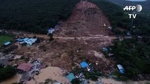 34 قتيلا وعشرات المفقودين في بورما نتيجة الأمطار وانزلاقات التربة