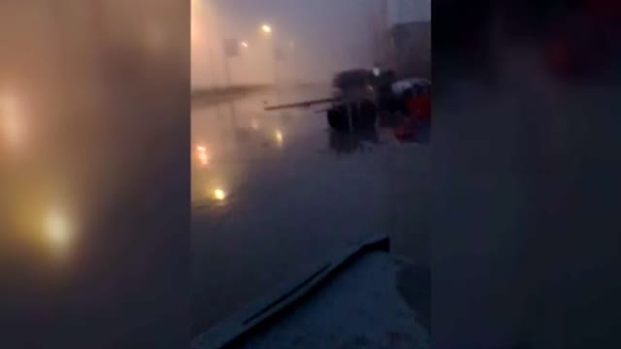 Desalojan la N-145 en Andorra tras un desprendimiento de rocas