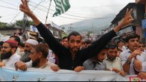 Protests in Pakistan-administered Kashmir after India's move