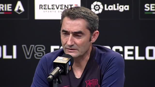 Ernesto Valverde: El entrenador del Barça siempre está en el punto de mira, se le cuentan más las derrotas que las victorias
