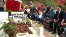 Eren Bülbül, ölümünün 2. yıl dönümünde mezarı başında dualarla anıldı