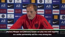 Mbappe and Cavani can play together successfully - Tuchel