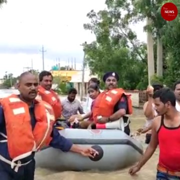Karnataka Floods: Civil defence teams lead rescue efforts in Shivamogga