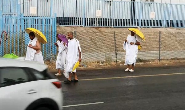 Haji 2019 – Hujan Guyur Padang Arafah saat Wukuf