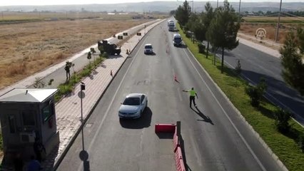 "Drone destekli" trafik uygulaması