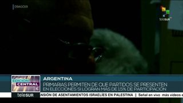 Argentina: se alistan preparativos para las PASO del próximo domingo
