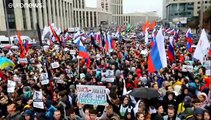 Mosca: la manifestazione più imponente contro Putin, arrestata Lyubov Sobol