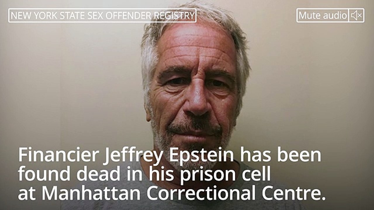 Jeffrey Epstein found dead in prison ahead of sex trafficking trial