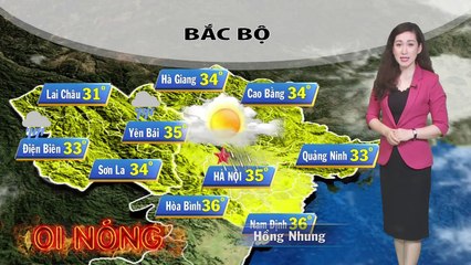Dự báo thời tiết đêm nay 10/8 và ngày mai 11/8/2019 | Bản tin thời tiết khu vực
