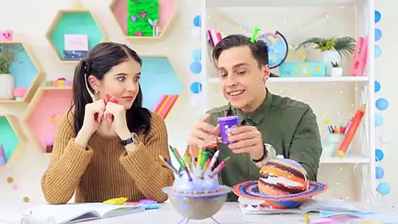 7 FOURNITURES SCOLAIRES GALAXIE DIY BLAGUES ET ASTUCES A FAIRE EN COURS