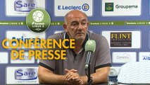 Conférence de presse FC Chambly - Grenoble Foot 38 (0-0) : Bruno LUZI (FCCO) - Philippe  HINSCHBERGER (GF38) - 2019/2020