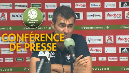 Conférence de presse AC Ajaccio - SM Caen (1-2) : Olivier PANTALONI (ACA) - Rui ALMEIDA (SMC) - 2019/2020