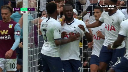 Premier League - 1ère Journée - Le 1er but de Ndombele avec les Spurs