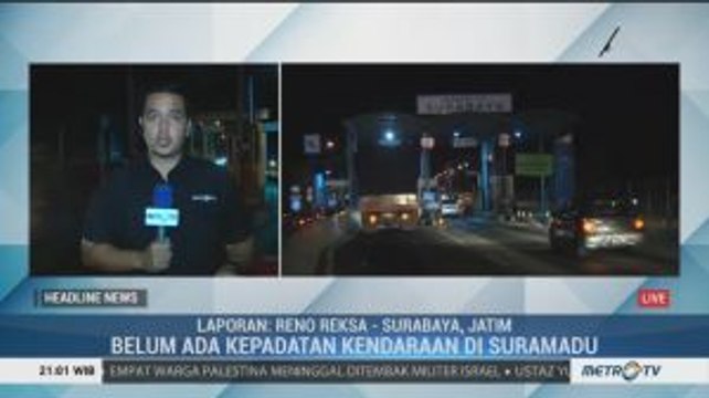 Volume Kendaraan Meningkat, Arus Lalin di Suramadu Tetap Lancar