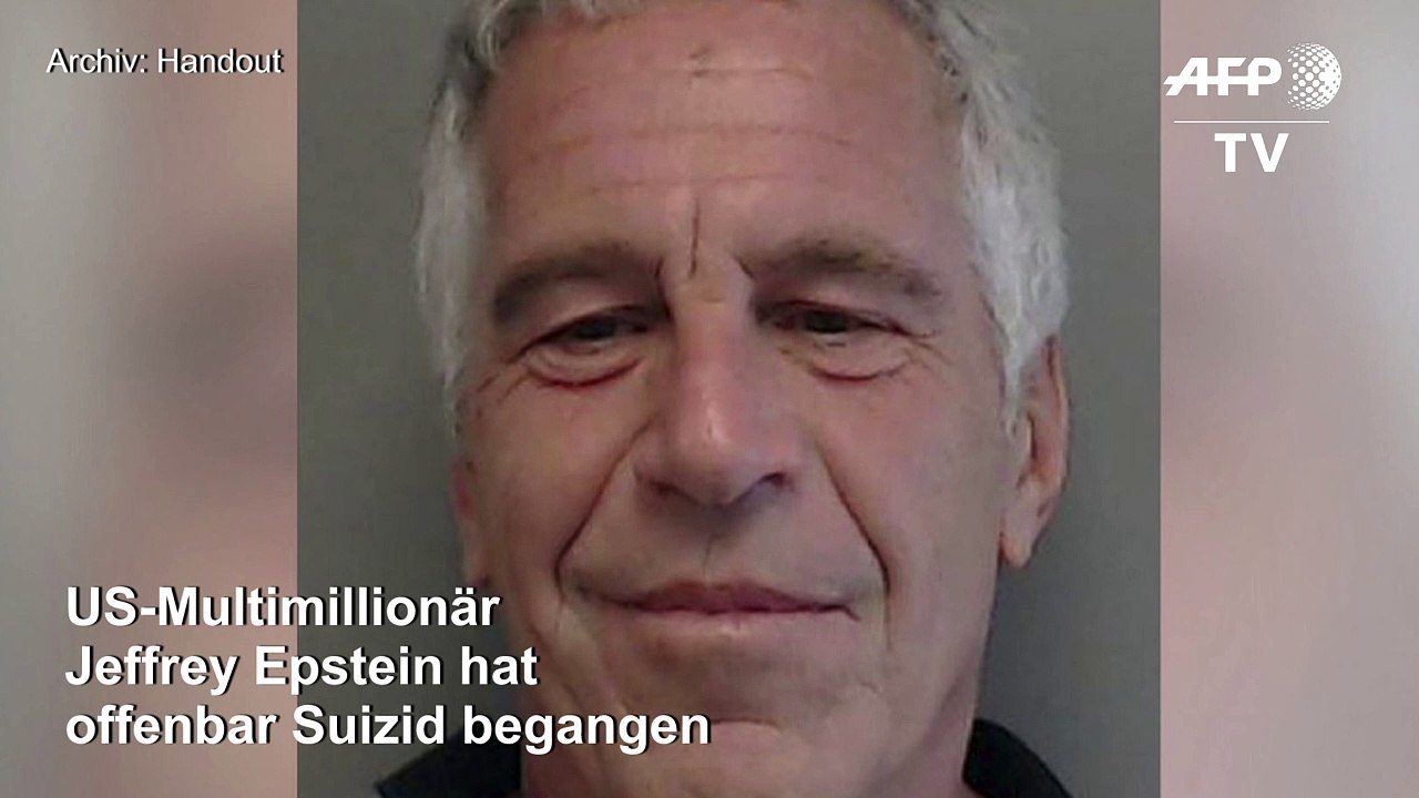 US-Multimillionär Epstein begeht offenbar Suizid in Gefängniszelle