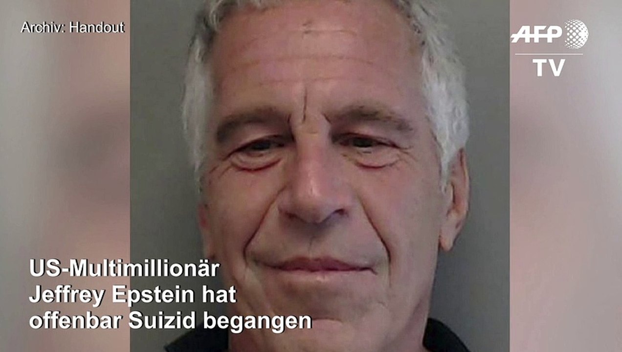 US-Multimillionär Epstein begeht offenbar Suizid in Gefängniszelle