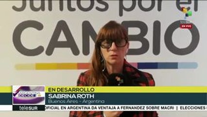 Tải video: teleSUR Noticias: 75% del padrón electoral votó en Argentina