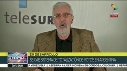 Borón: Inaceptable caída del sistema electrónico electoral argentino