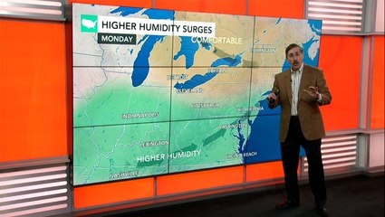 Storms to sock East Tuesday