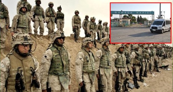 Güvenli Bölge kapsamında Türkiye'ye gelen ABD'li heyet, sınırda incelemede bulundu