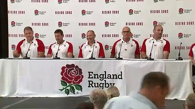 Eddie Jones discusses England World Cup squad at presser