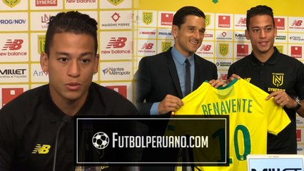 CONFERENCIA de CRISTIAN BENAVENTE tras FICHAR por FC NANTES de Francia