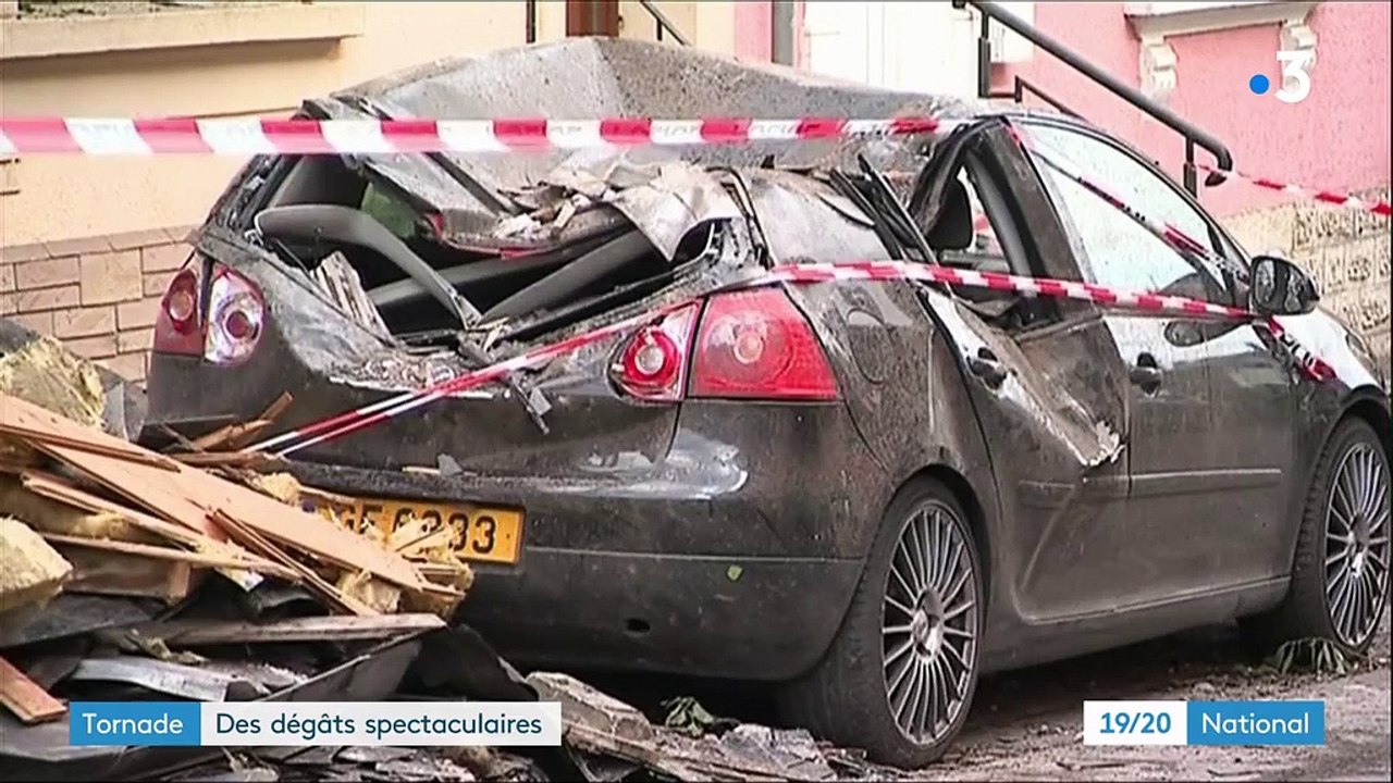Tornade : des dégâts importants dans l'est de la France et au Luxembourg