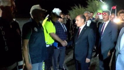 MALATYA Emniyet Genel Müdürü Aktaş, Malatya'da sürücüleri denetledi