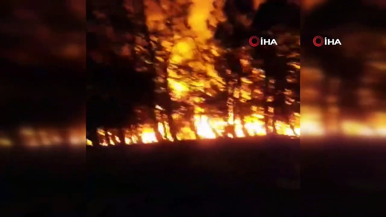Çanakkale alevlere teslim
