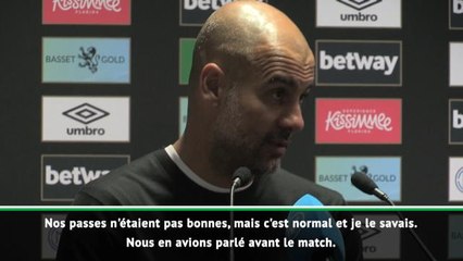 1ère j. - Même avec un 5-0, Guardiola n'est pas totalement satisfait