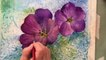 Watercolor Tutorial ~ how to paint 2 flowers step by step