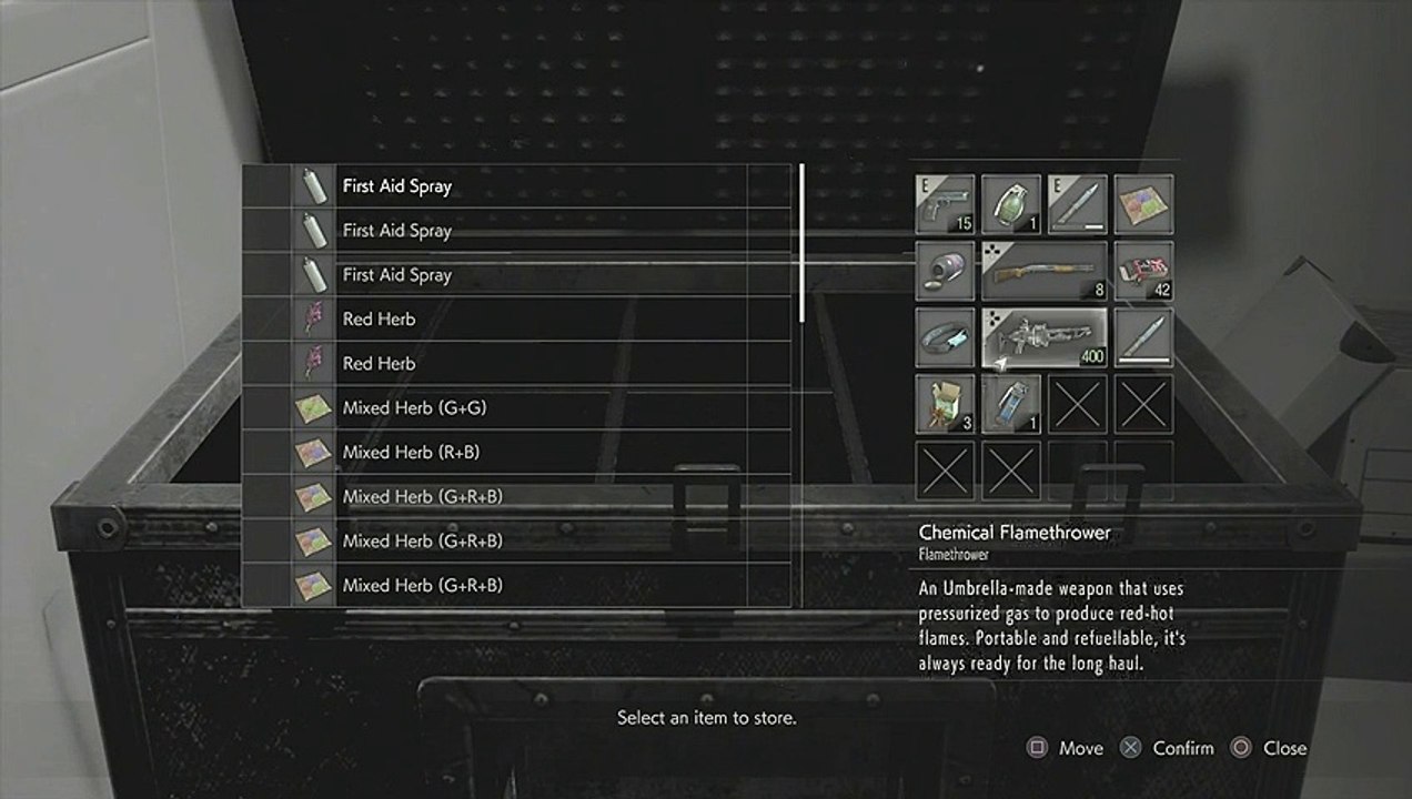 RE2 REMAKE 2ND PLAYTHROUGH - UNBREAKABLE KNIFE LEON A 22