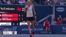 WTA Toronto: S.Williams bt Bouzkova (1-6 6-3 6-3)