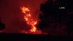 Çanakkale’de yangın söndürme çalışmaları aralıksız sürüyor