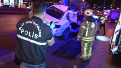 D-100 Ankara istikametinde kaza: 1 ölü, 7 yaralı