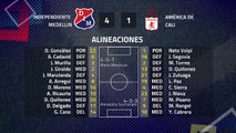 Resumen partido entre Independiente Medellin y América de Cali Jornada 5 Clausura Colombia