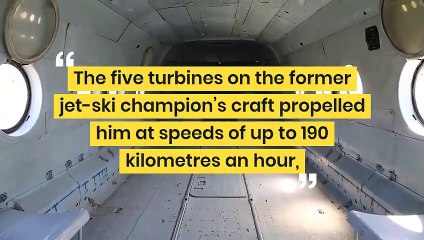 Zapata successfully crosses the English Channel