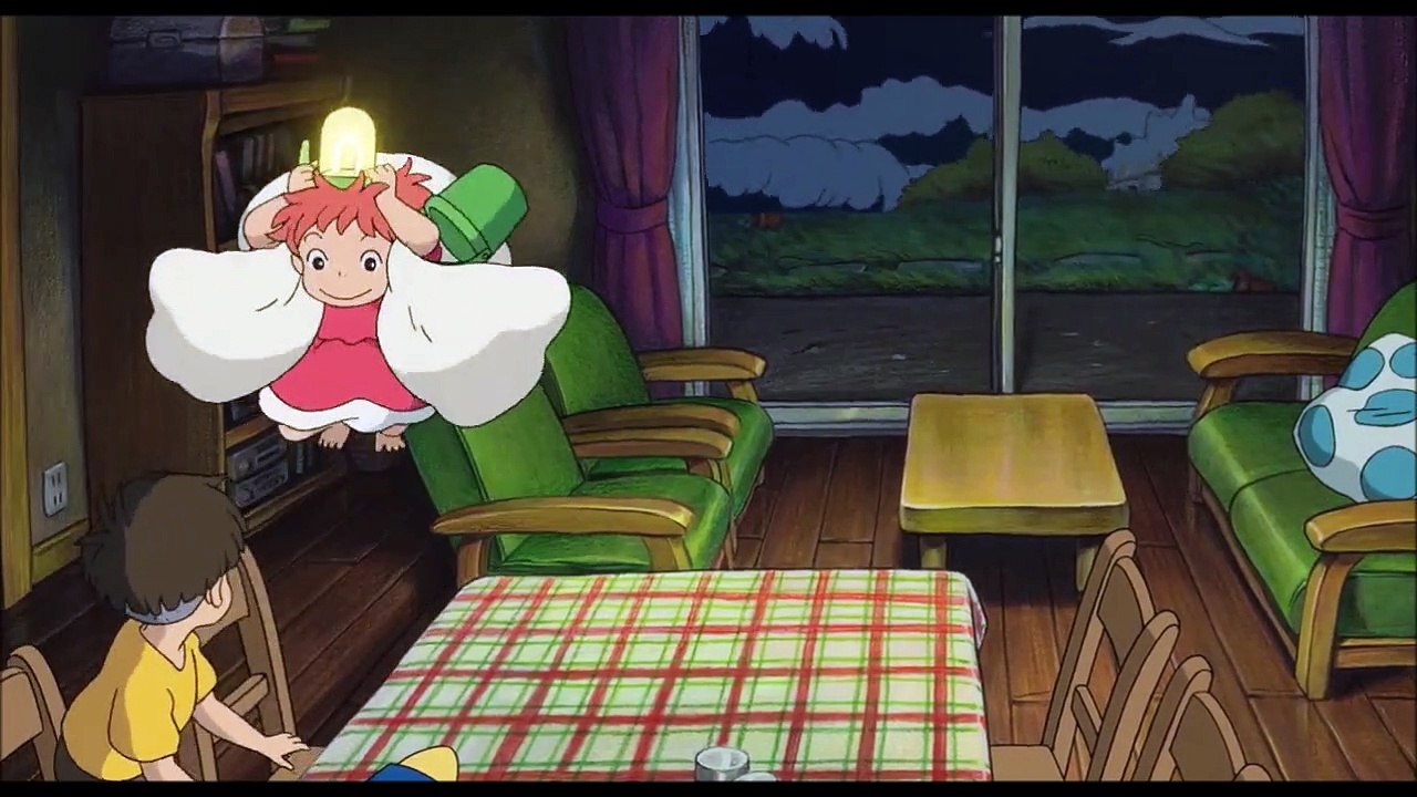 Ponyo - Ponyo & Sosuke & Lisa Hanging Out