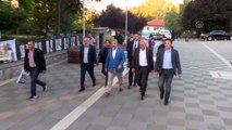 Destici, Muhsin Yazıcıoğlu'nun kabrini ziyaret etti
