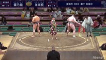 Kirinoryu vs Masutoo - Natsu 2019, Makushita - Day 3
