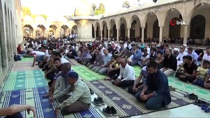 Peygamberler Şehrinde bayram namazı kılındı