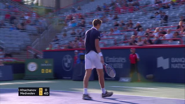 ATP Montreal: Medvedev bt Khachanov (6-1 7-6)