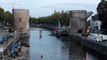 Tournai destruction des 3 arches du Pont des Trous 10.08.2019