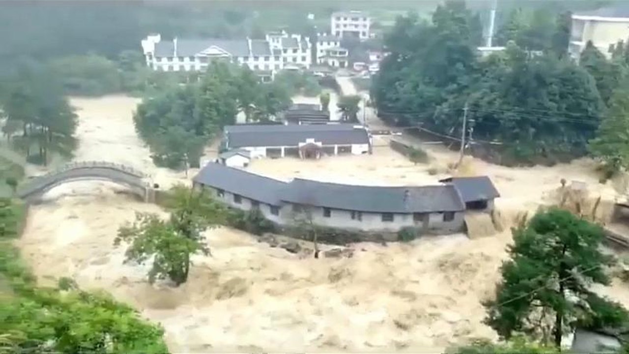 Nach taifun "lekima": mehr als 20 tote