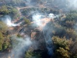 Çanakkale'deki korkutan yangın kontrol altına alındı