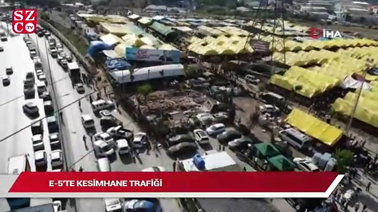E-5’te kesimhane trafiği