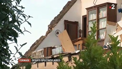 De nouvelles images terrifiantes de la tornade qui s'est abattue sur l'Est de la France et sur le Luxembourg : On a frôlé la catastrophe !