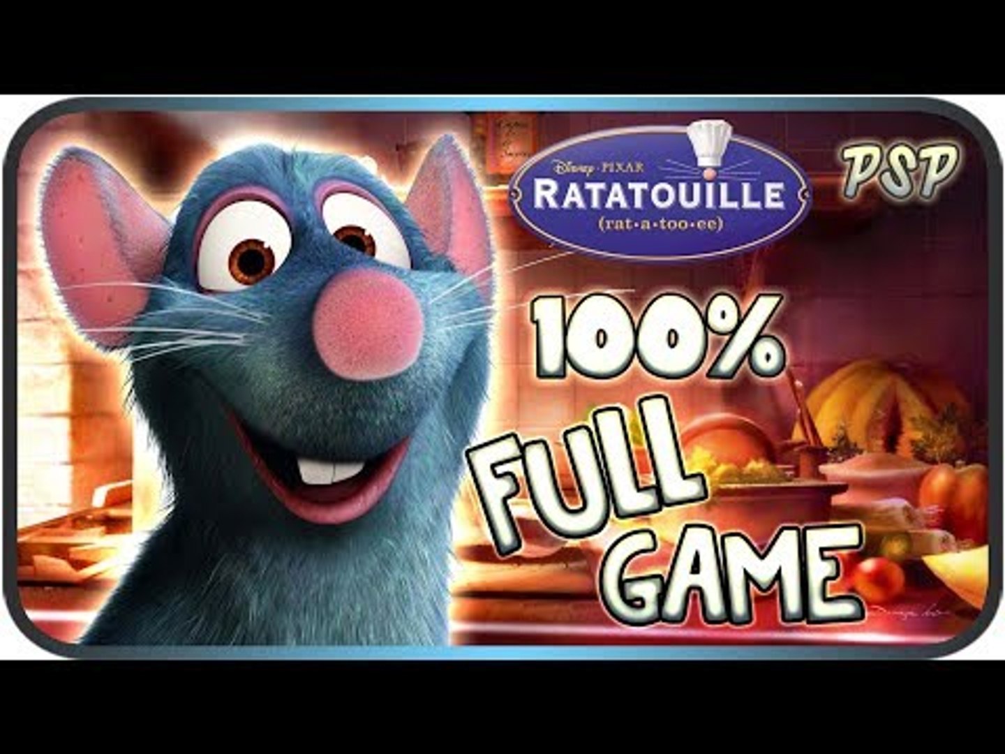 Ratatouille FULL GAME Movie 100 Longplay PSP